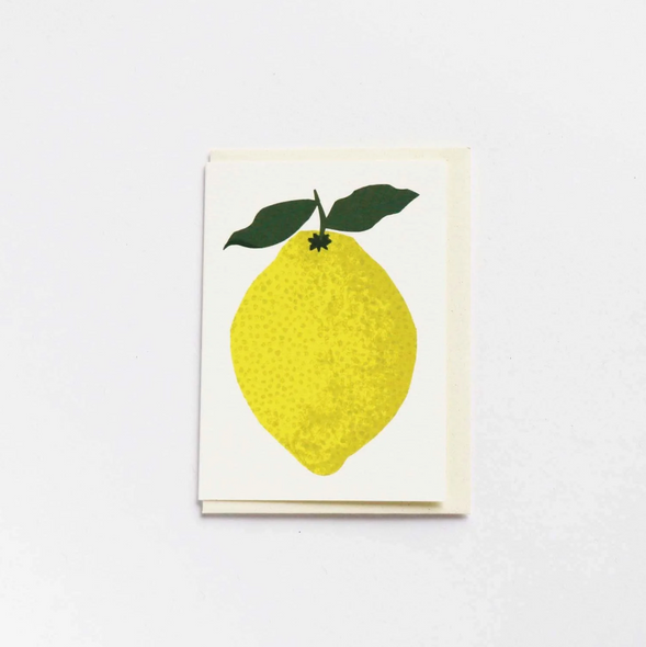 greeting card - little lemon