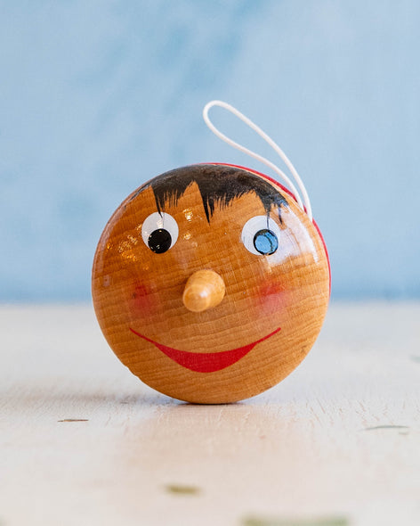 Wooden pinocchio yo-yo