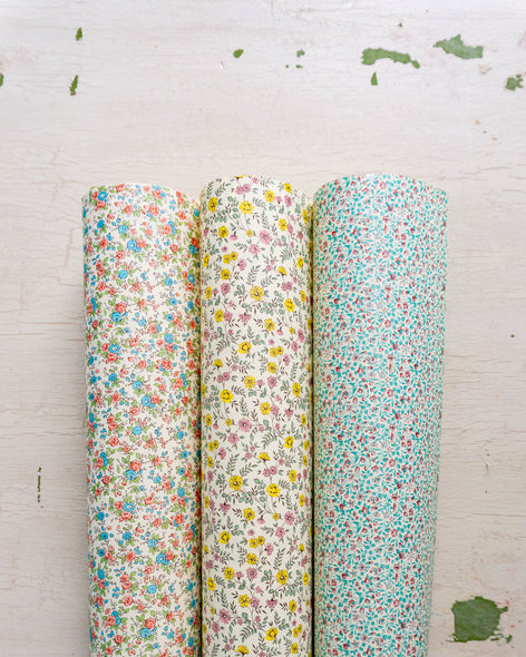 wrapping paper - ditsy florals (assorted prints)