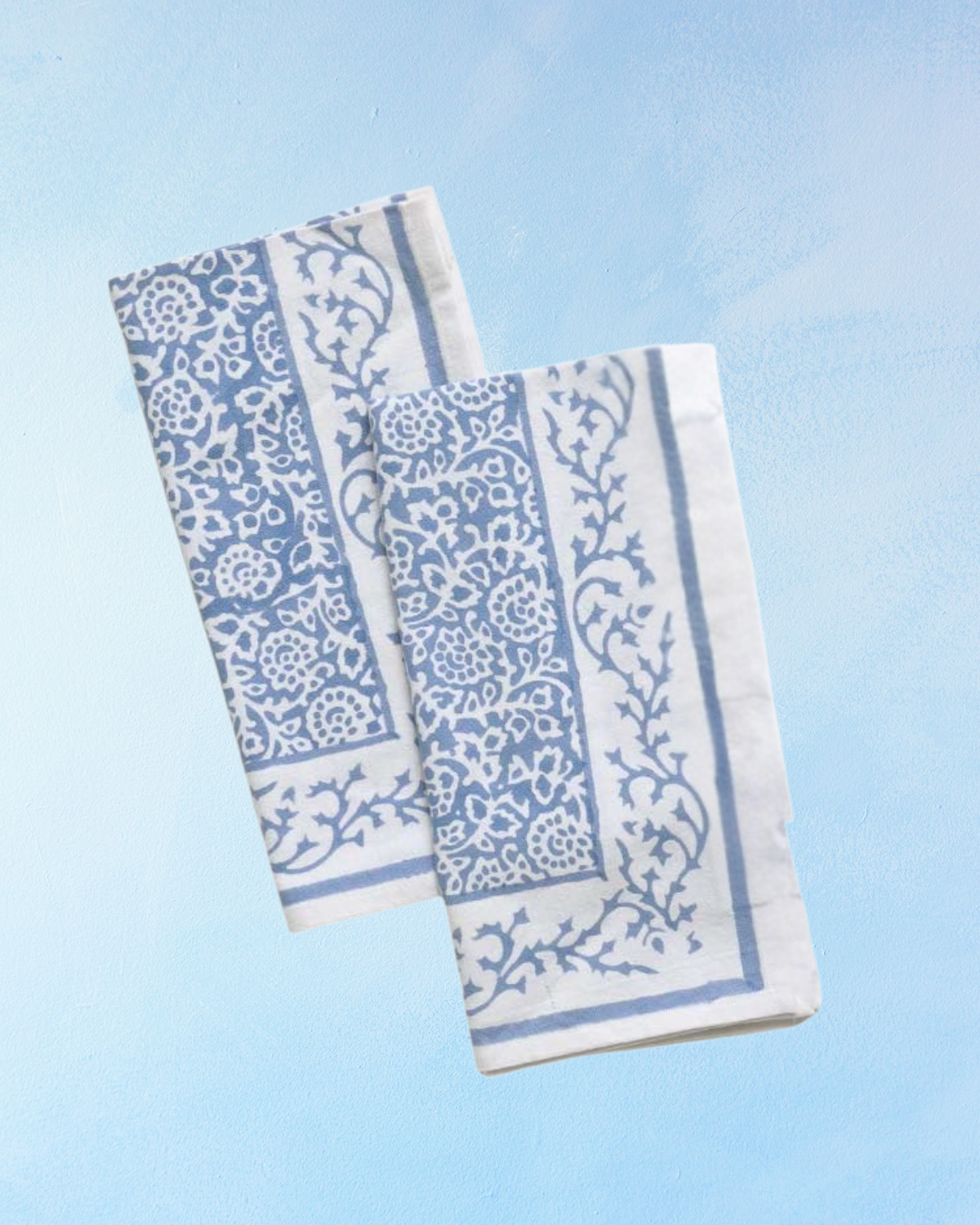 napkins - tapestry blue (set of two)