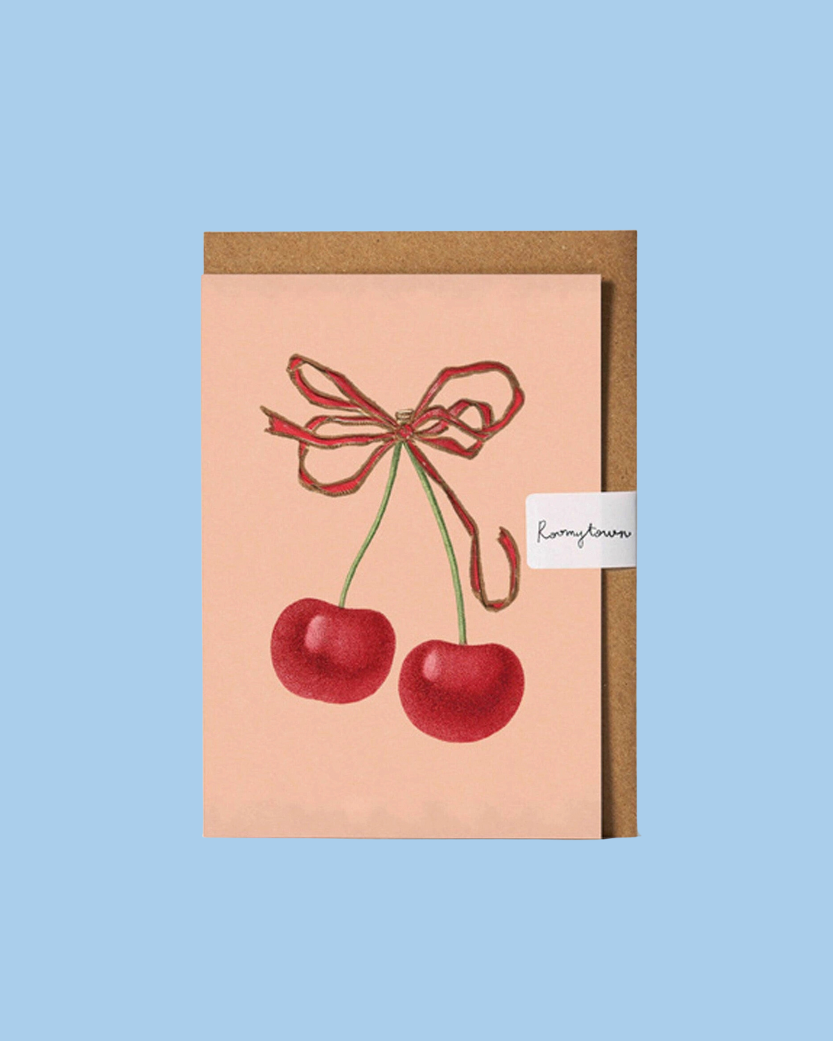 greeting card - cherries
