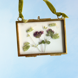 ornament - pressed flower (multiple styles)