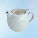 ceramic teapot 23 oz - crackle lavender