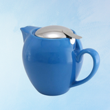 Théière en céramique - bleu craquelé (710 ml)