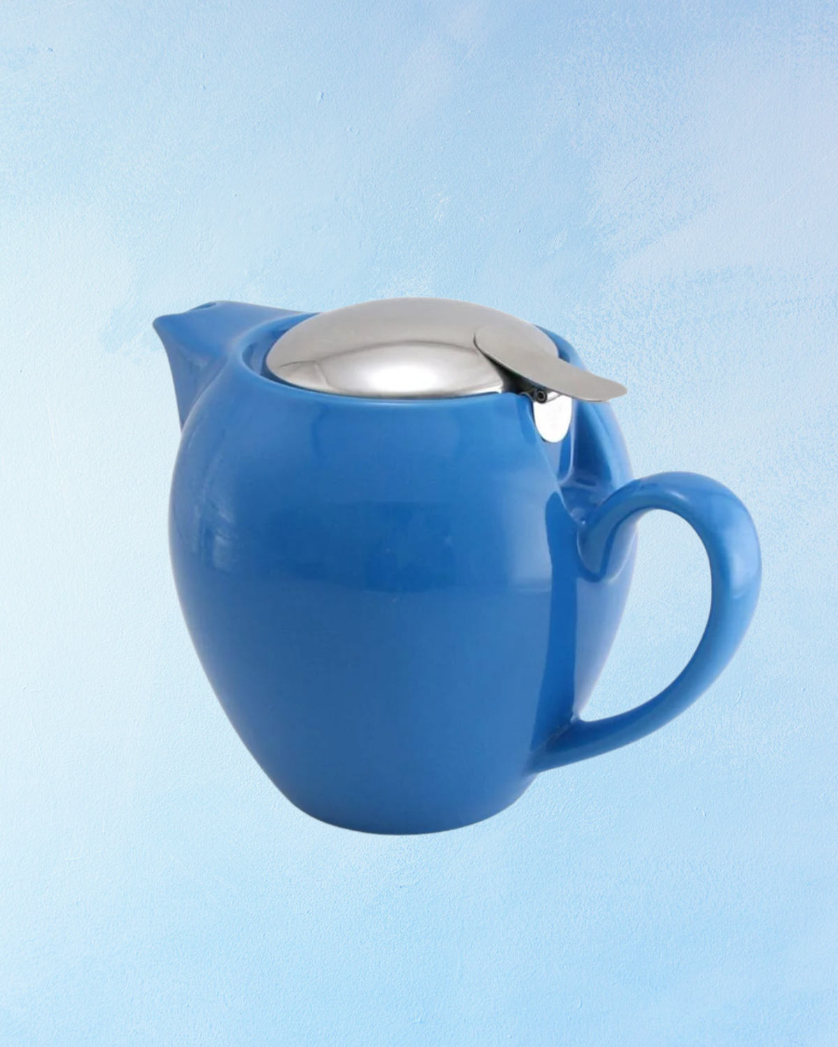 ceramic teapot - 19.6 oz: turquoise