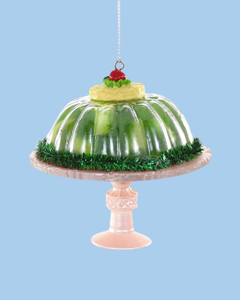 ornament - green jell-o mold