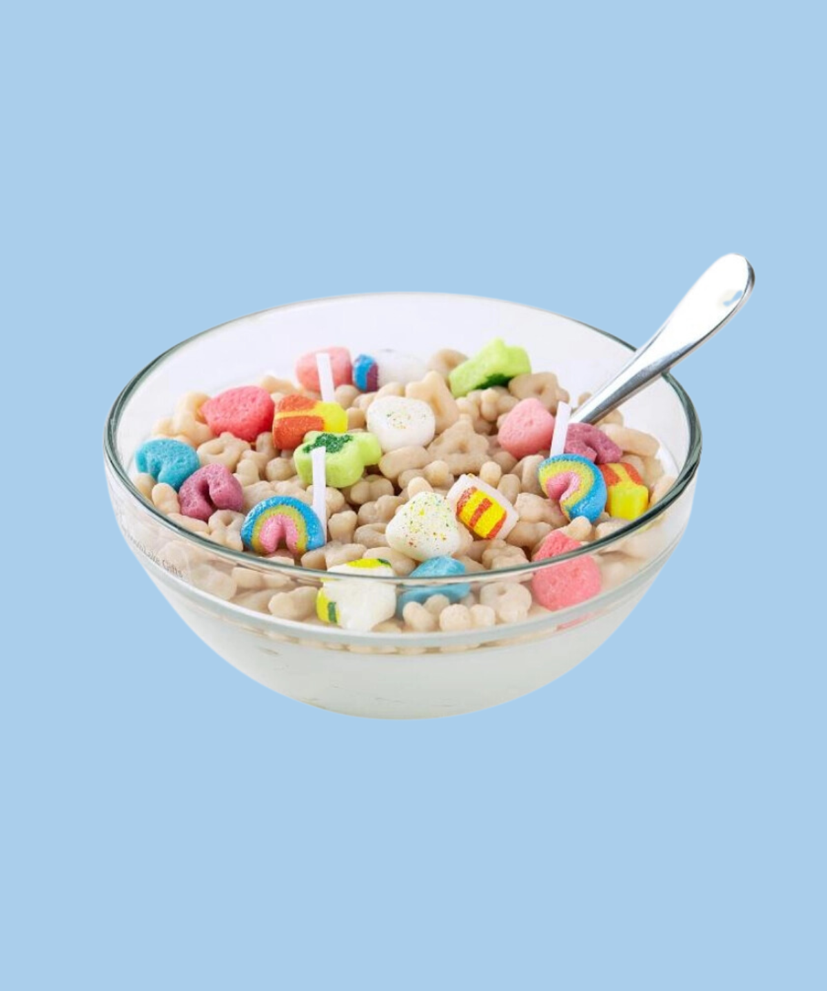 candle - food: lucky charms bowl
