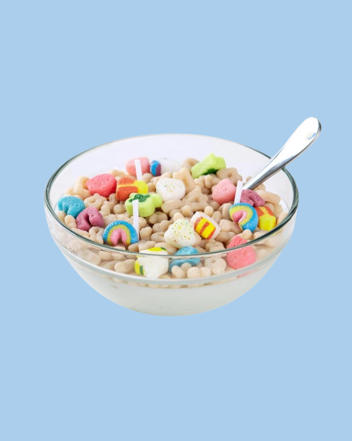 candle - food: lucky charms bowl