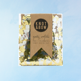 single serving size confetti silver & gold