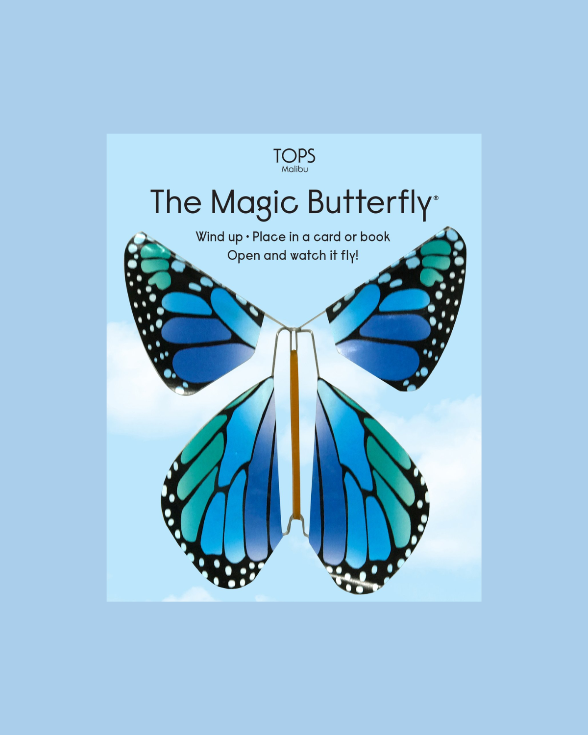 card surprise - magic butterfly