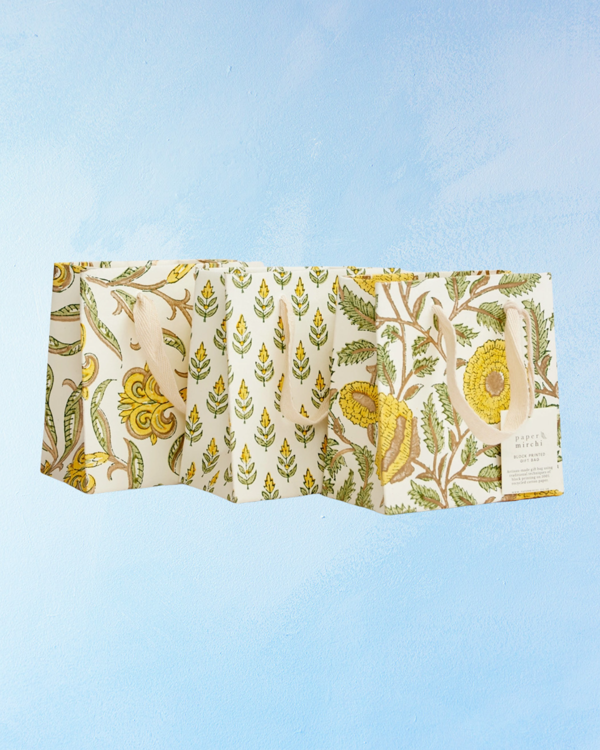 small gift bag - sunshine (multiple styles)