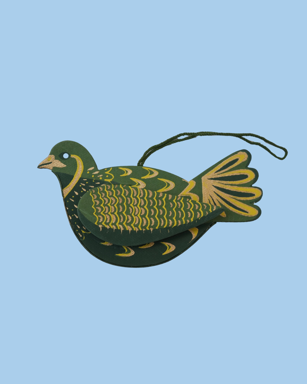ornament - paper partridge