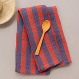 napkins - linen roso: red (set of two)