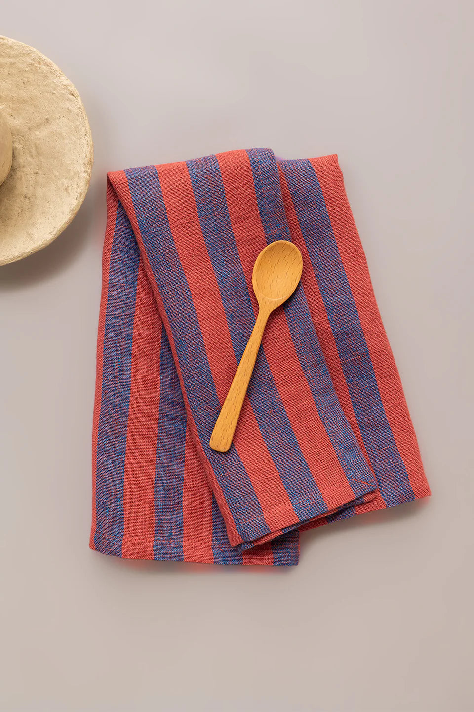 napkins - linen roso: red (set of two)