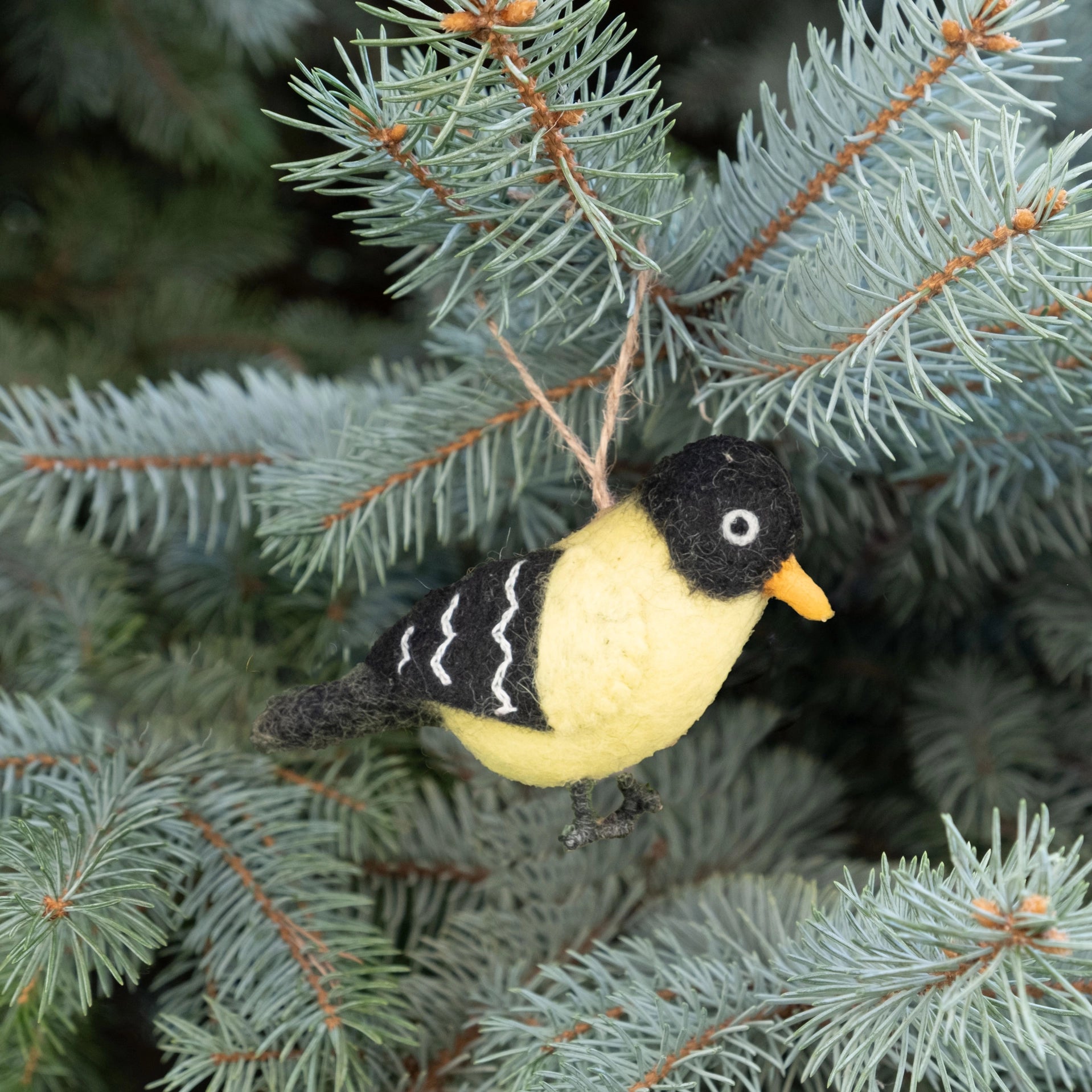 ornament - felt bird (multiple styles)
