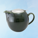 ceramic teapot 23 oz - antique green