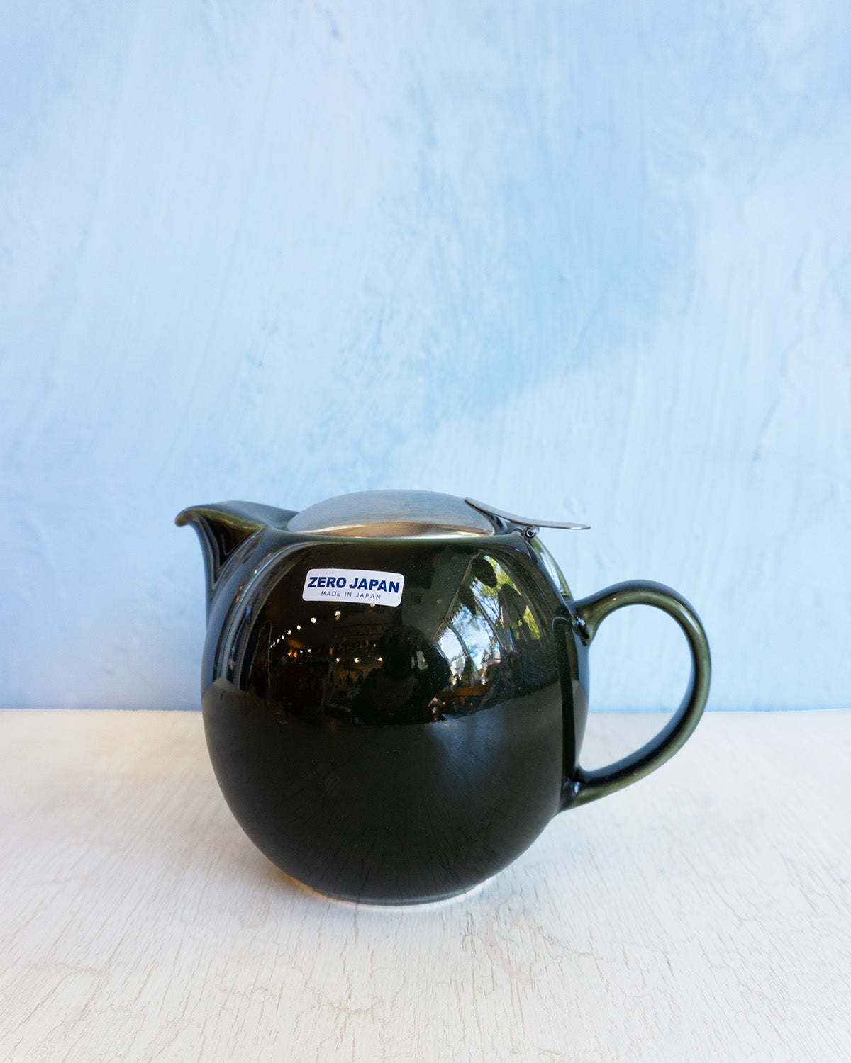ceramic teapot - antique green (24oz)