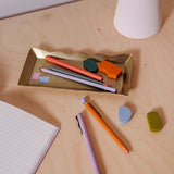 Range-tout de bureau - plateau à stylos bord festonné