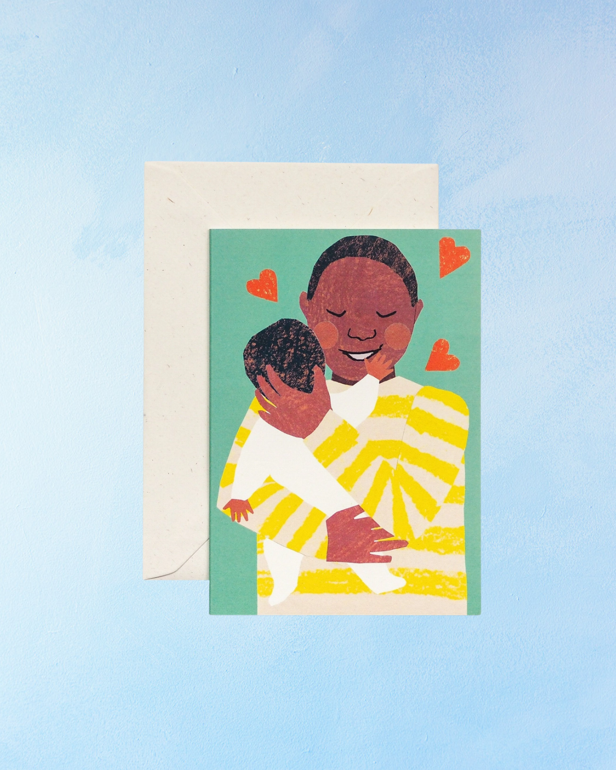 greeting card -  new baby hug