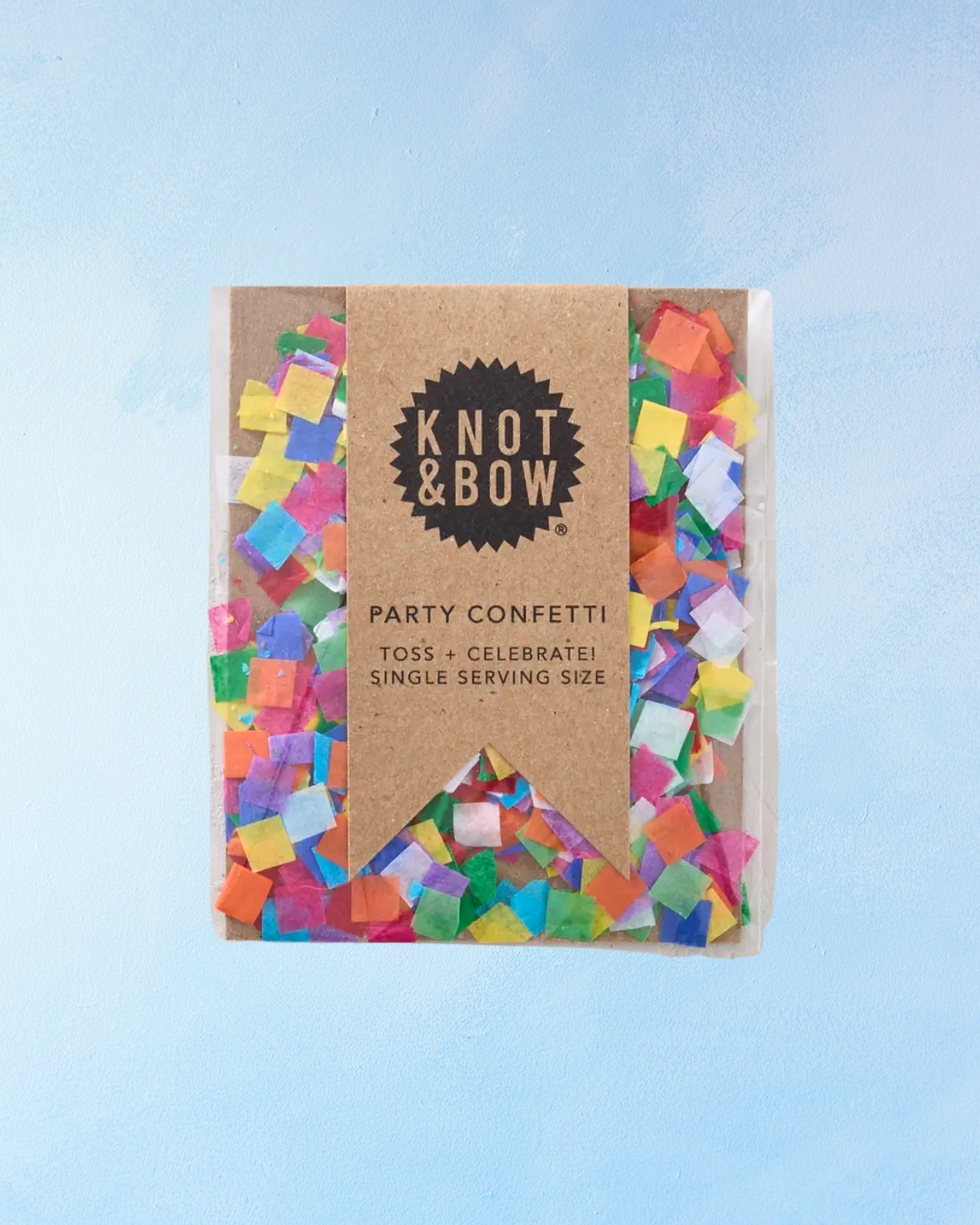 single serving size confetti multicolour