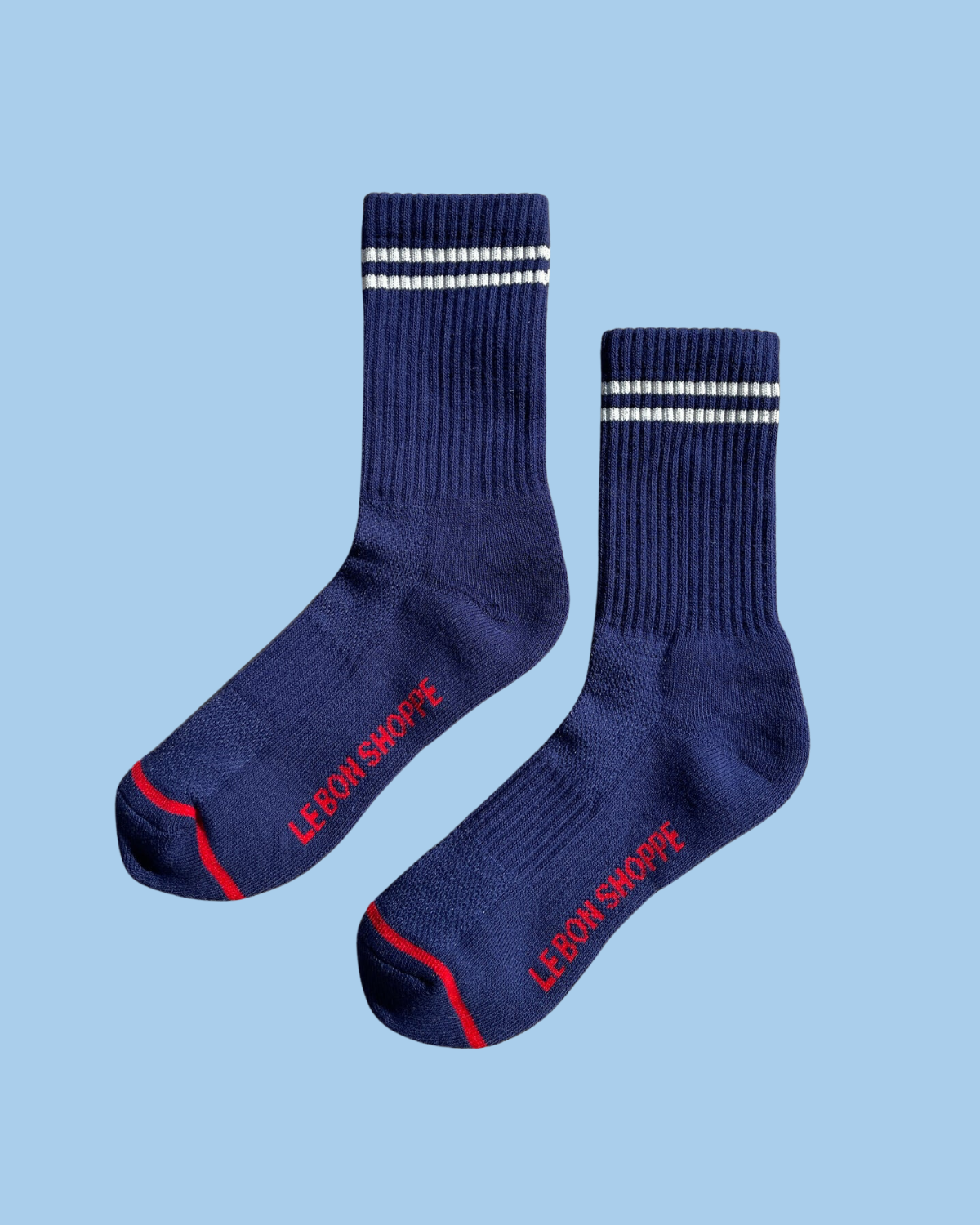 socks - boyfriend - navy
