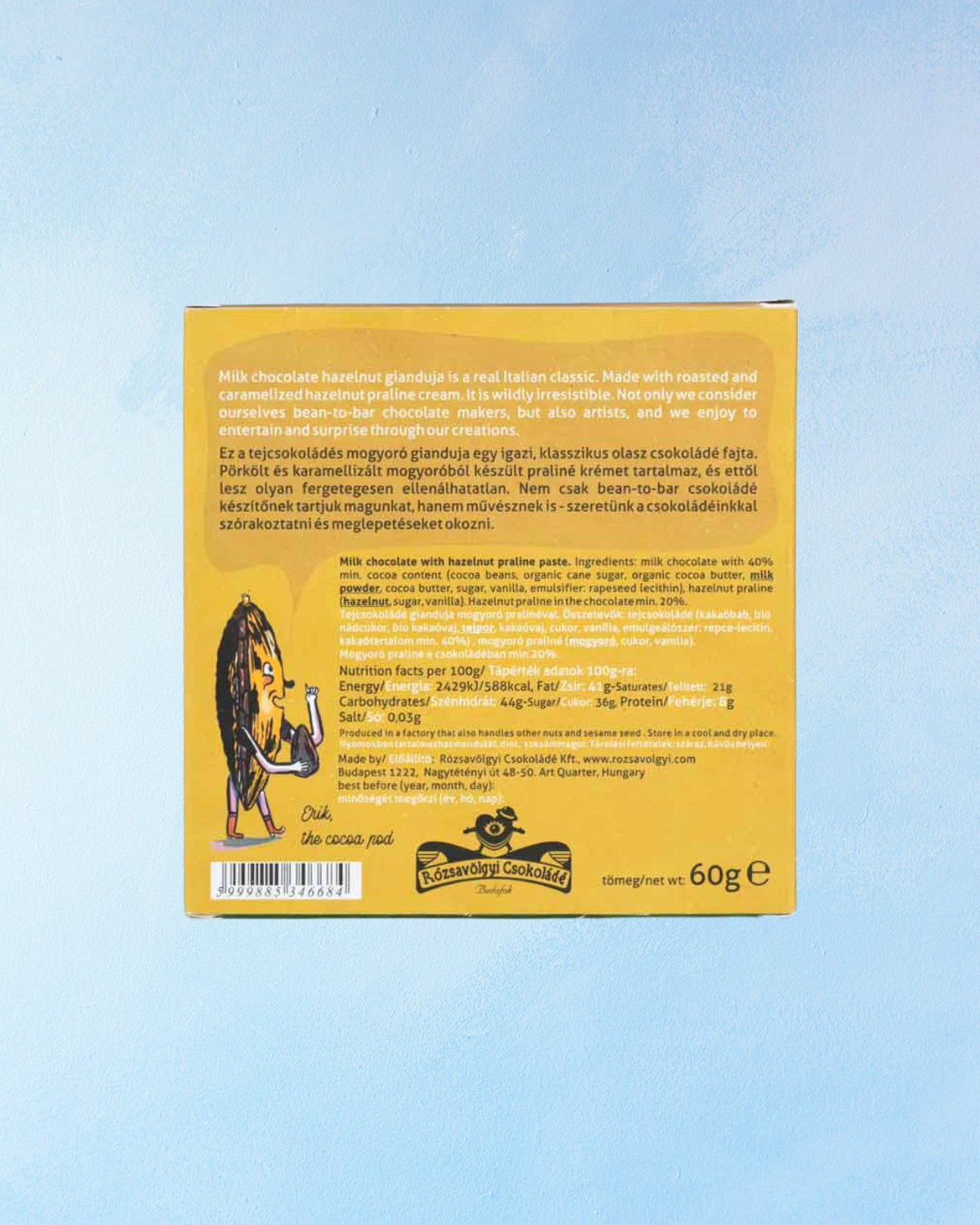 chocolate - gianduja with hazelnut