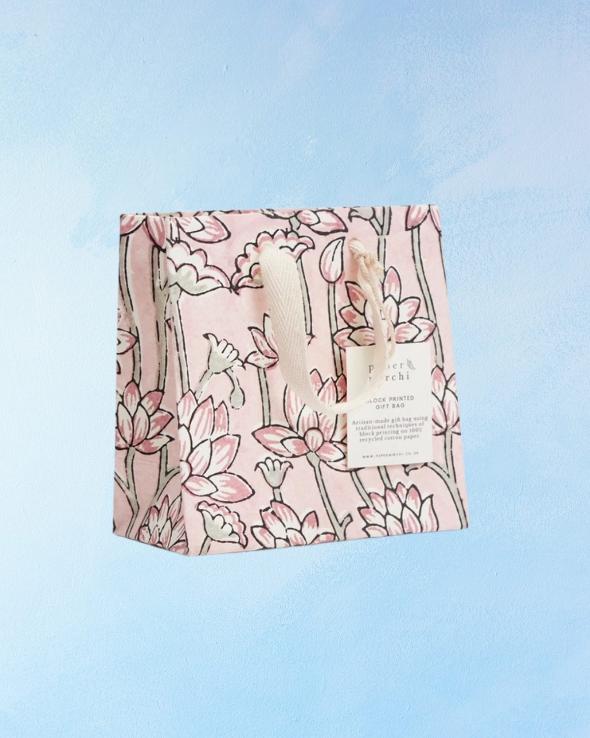 small gift bag - pink earth (multiple styles)