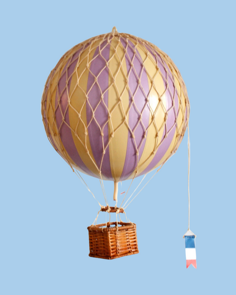 decorative air balloon  - medium - lavender