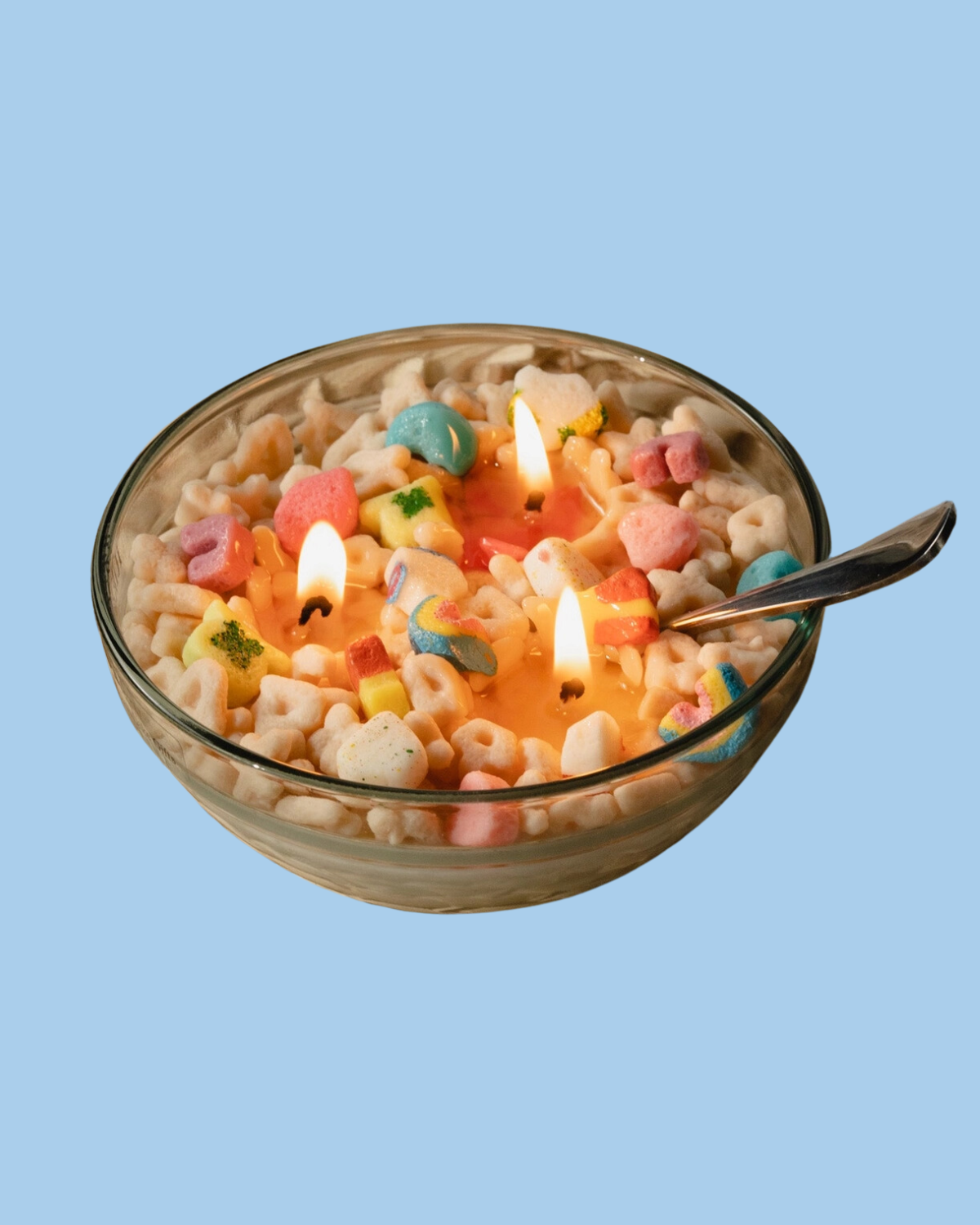 candle - food: lucky charms bowl