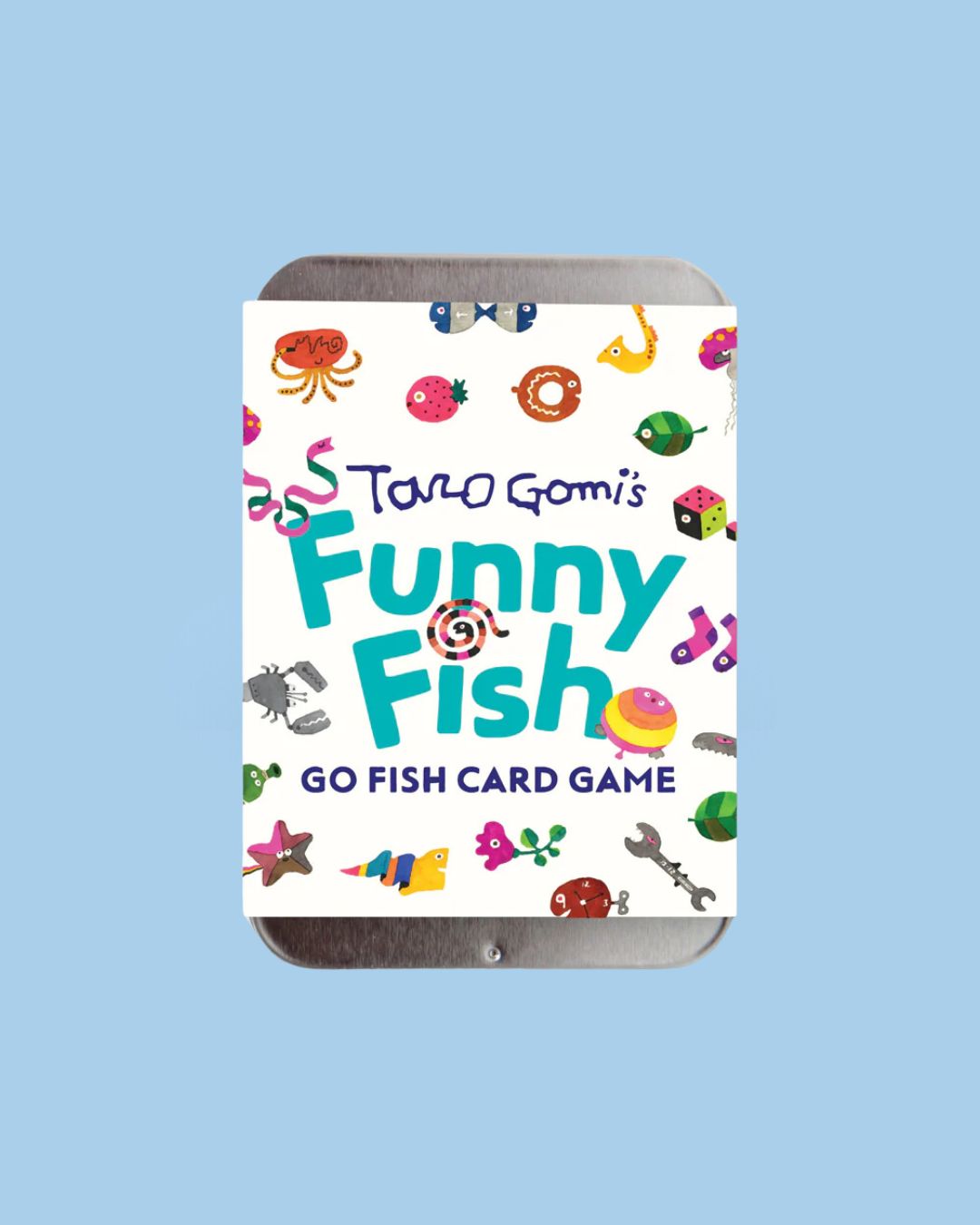 playing cards - taro gomi's funny fish