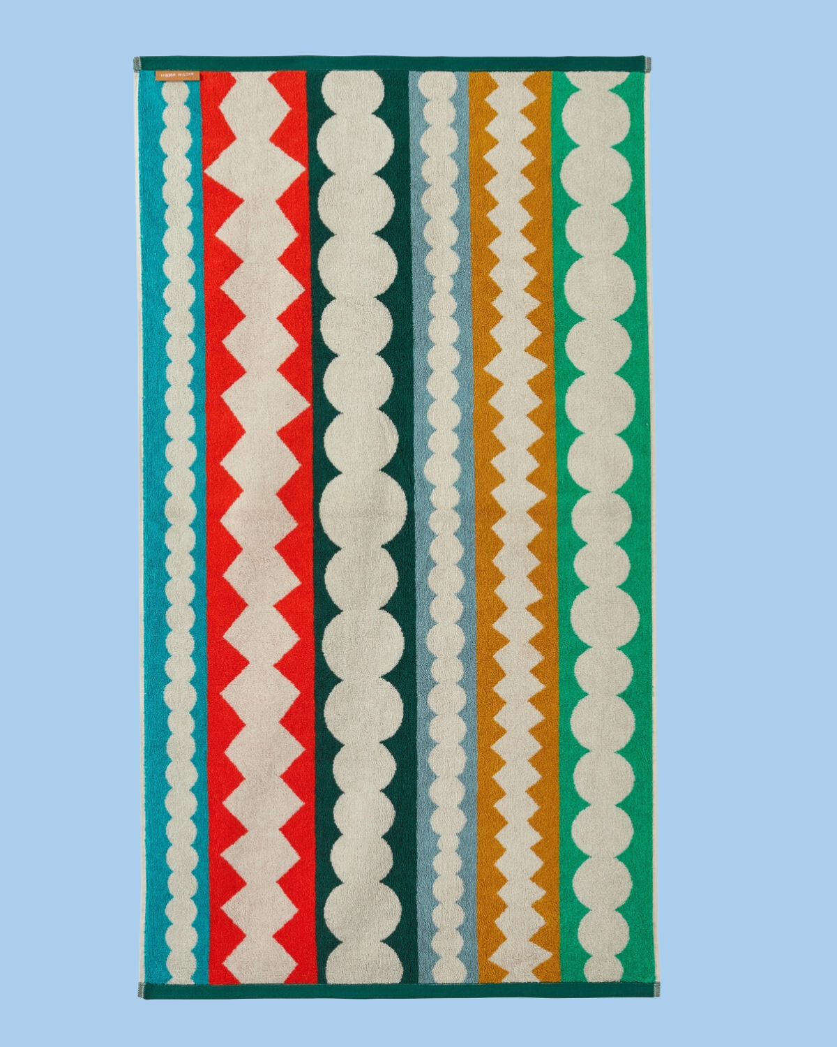 bath towel - mixed fizz