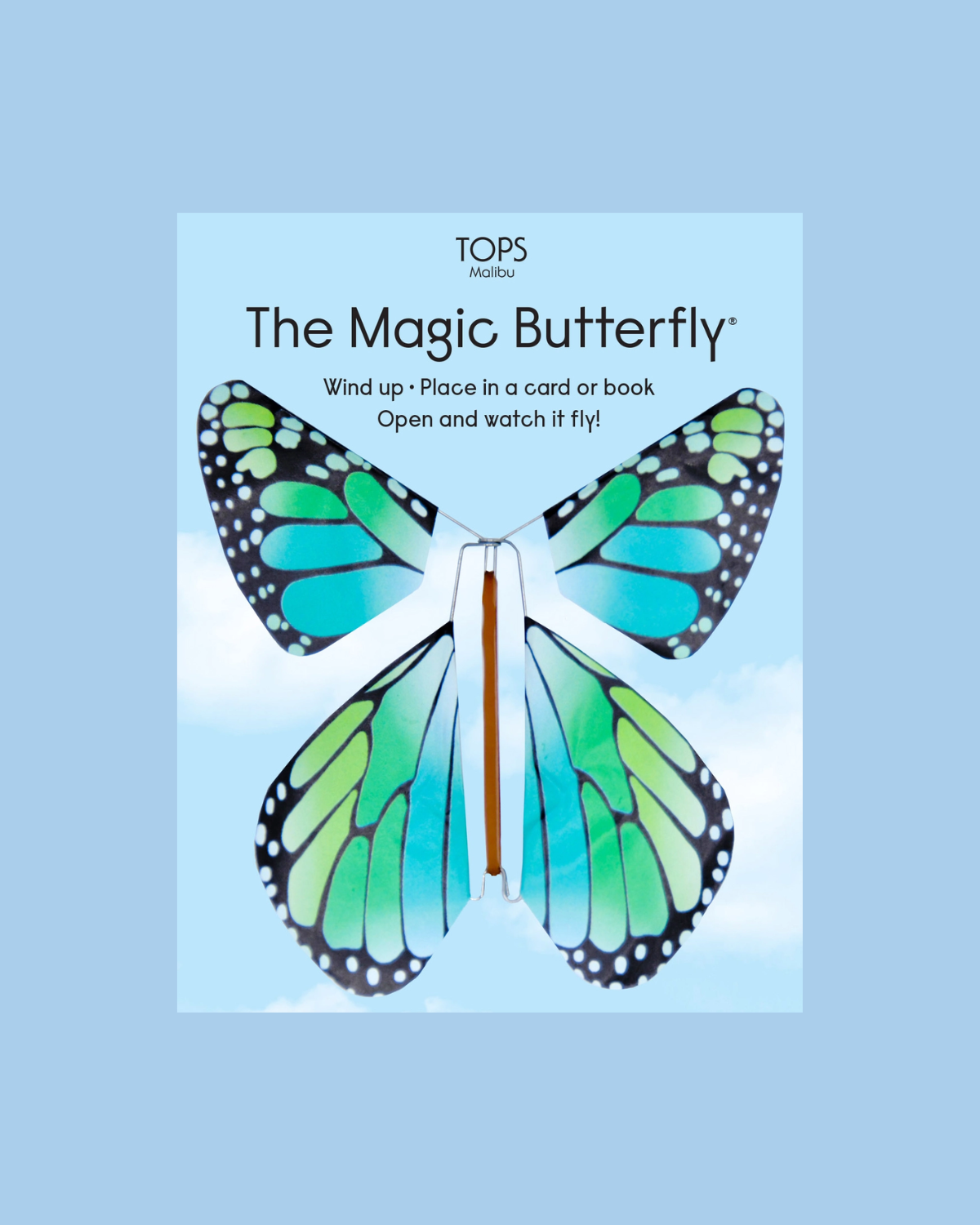 card surprise - magic butterfly