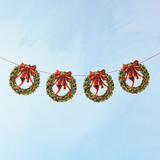 garland - glittered wreath