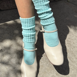socks - ballet - aqua