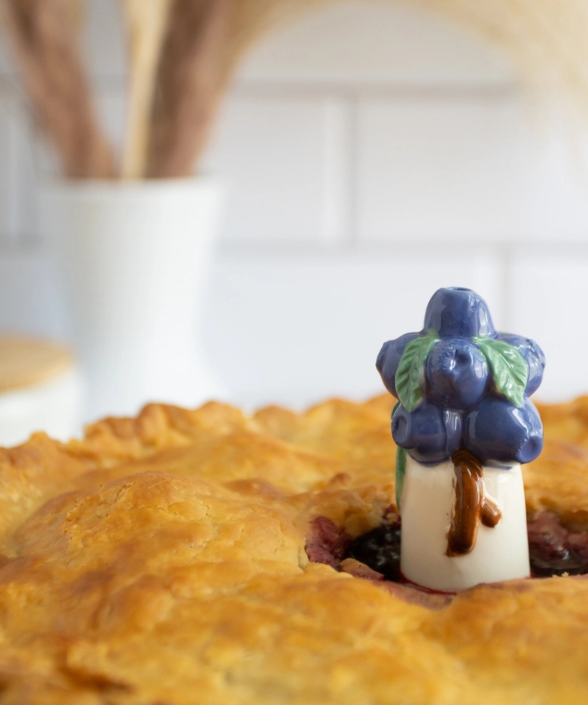 pie vent - blueberry