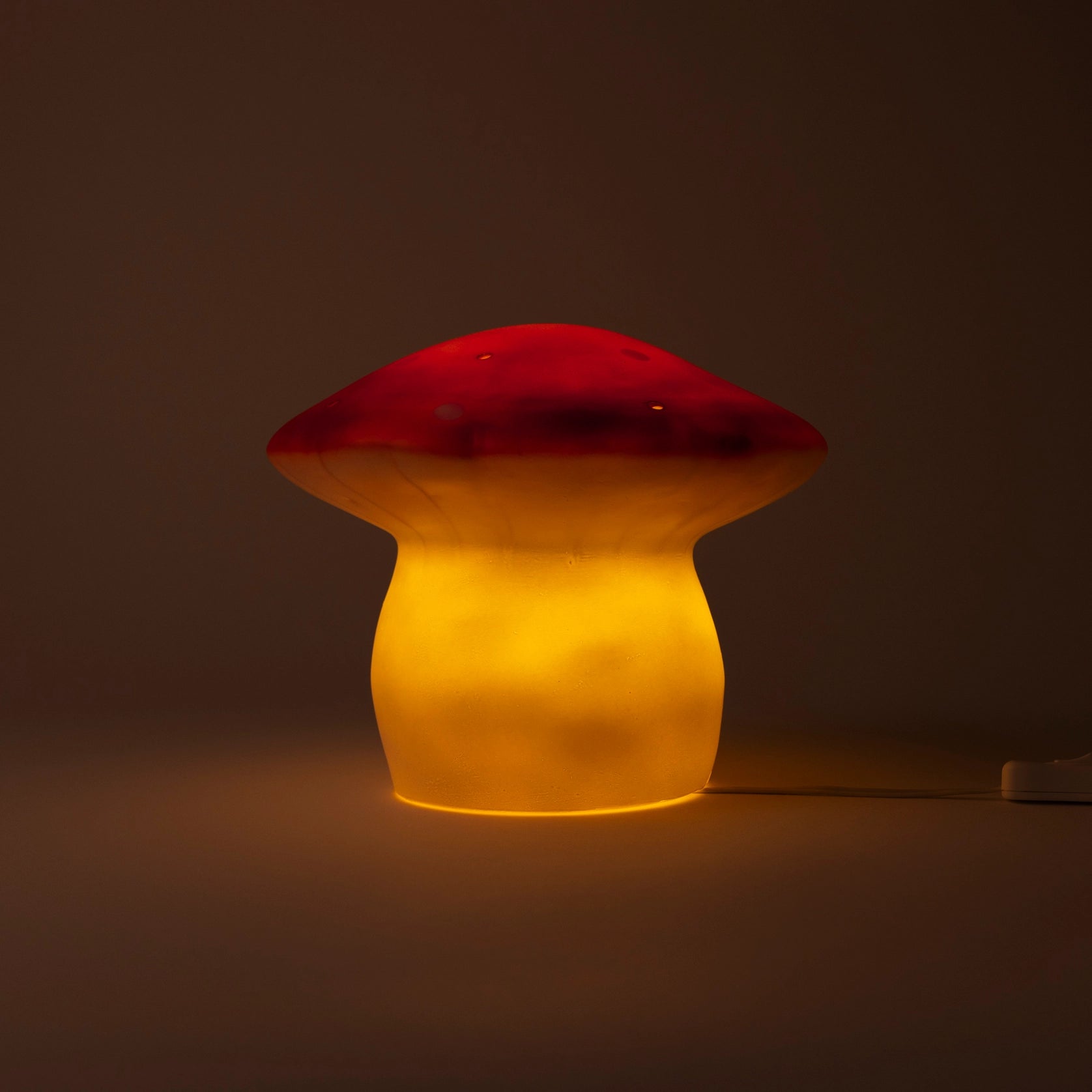 lampe de table - champignon en brique : moyenne