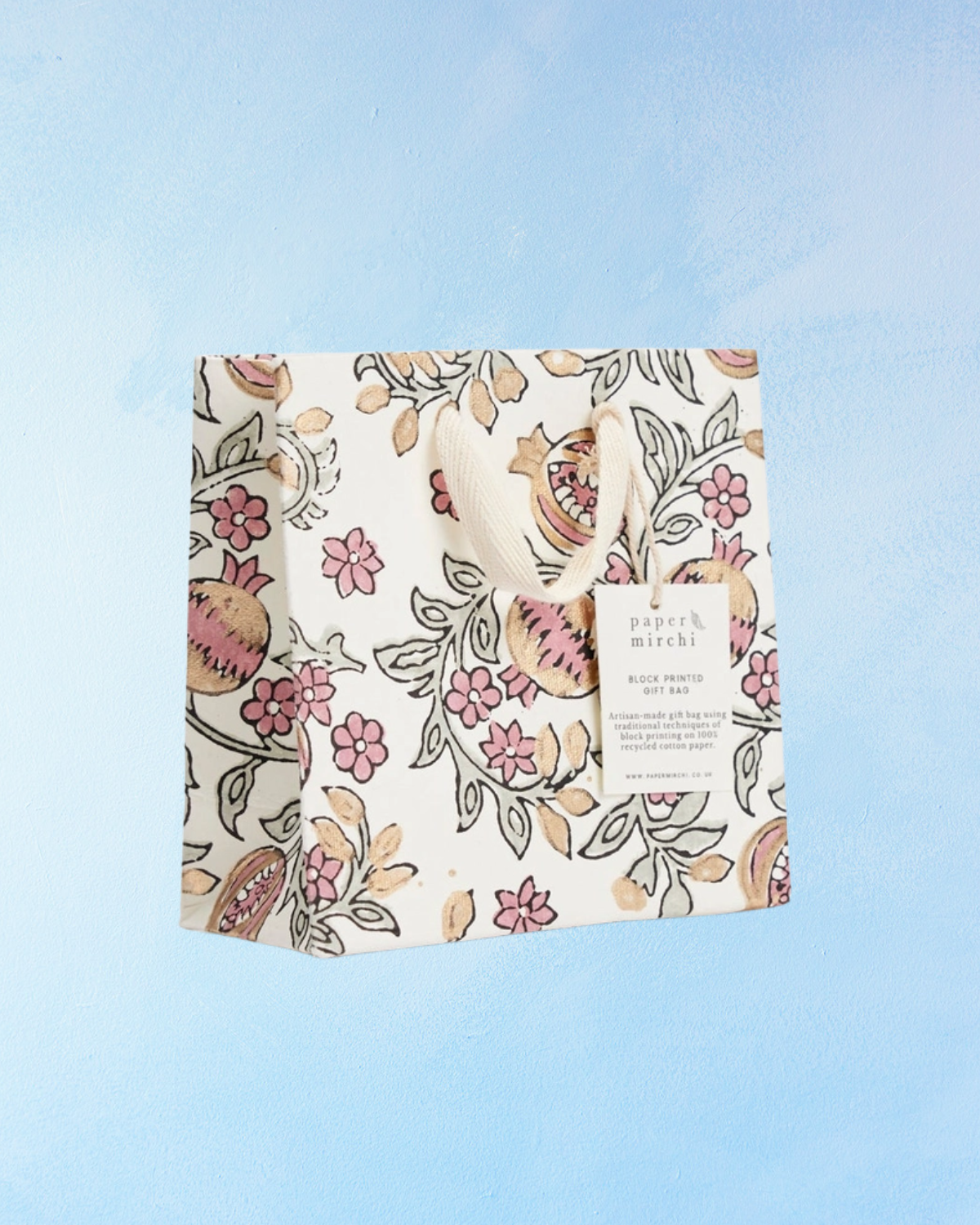 small gift bag - pink earth (multiple styles)