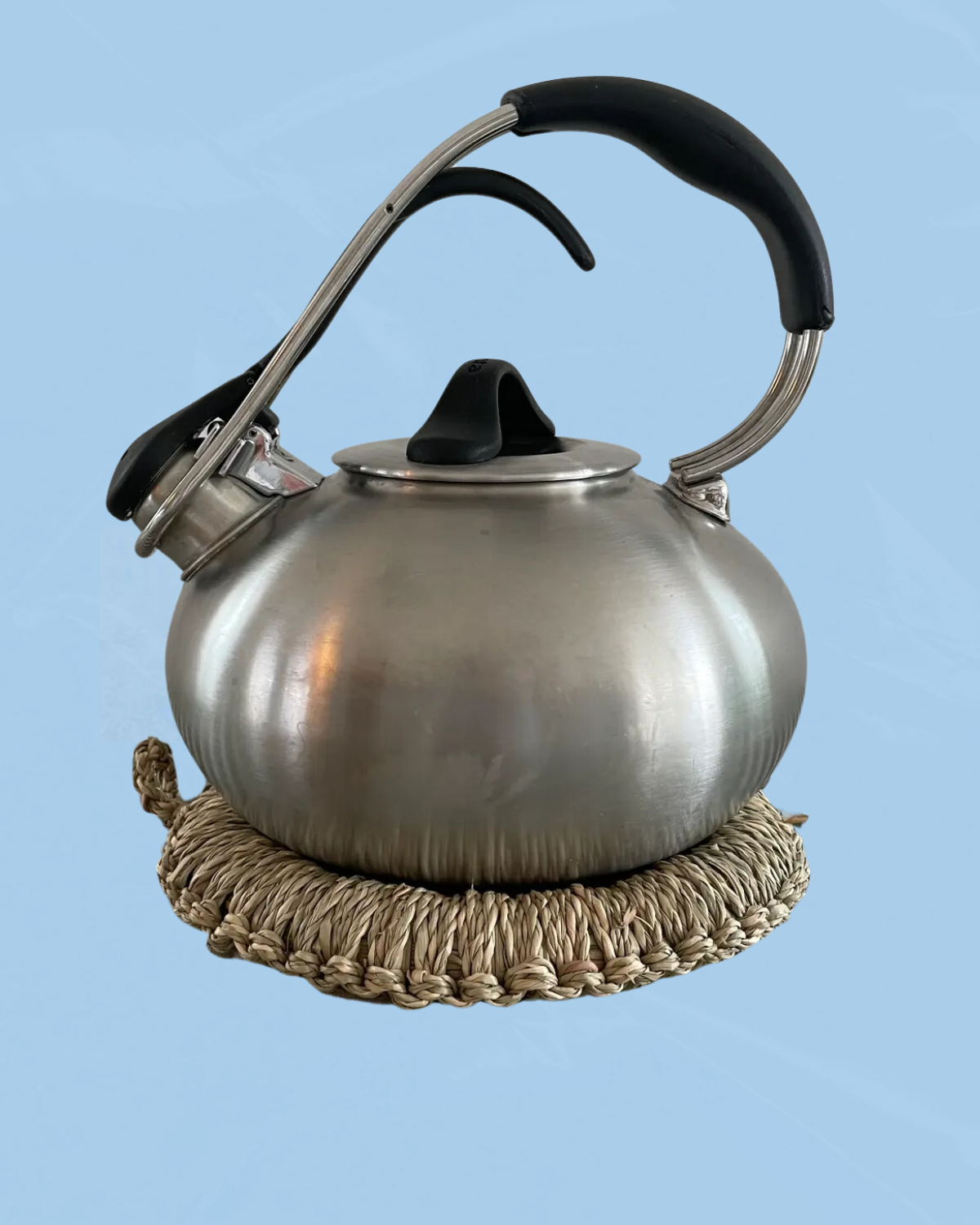 natural rush pot stand trivets