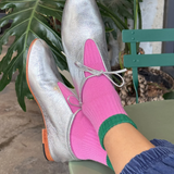 socks - girlfriend - rose & green
