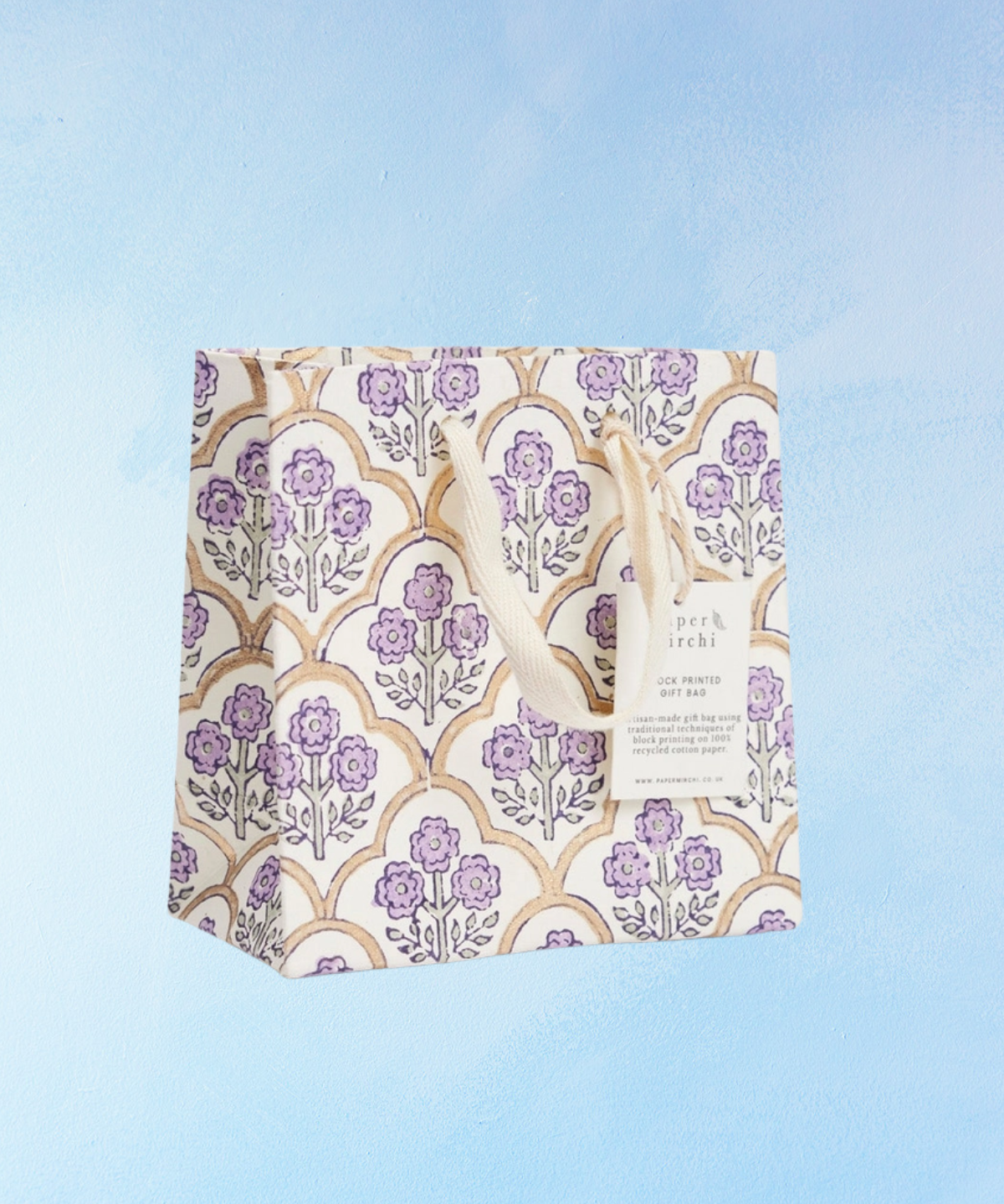 small gift bag - lavender (multiple styles)