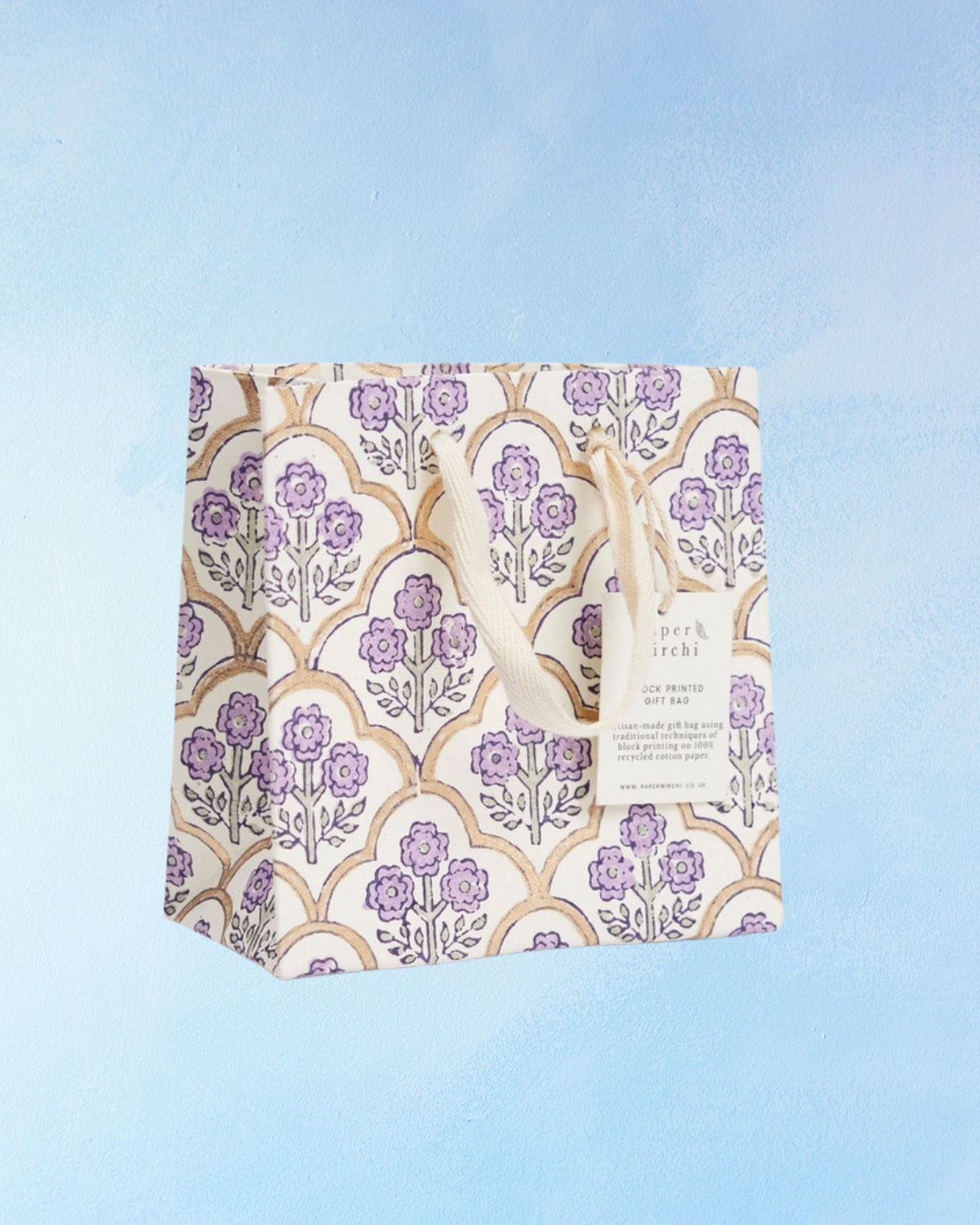small gift bag - lavender (multiple styles)