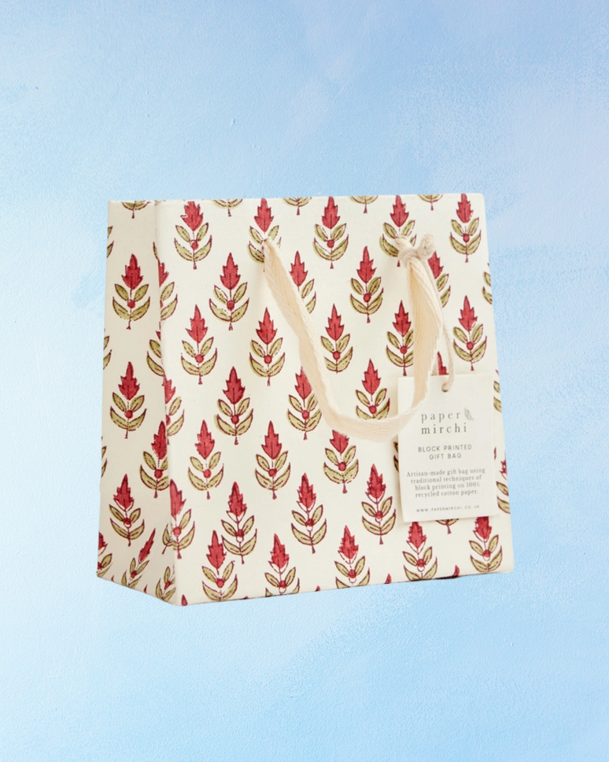 small gift bag - scarlet (multiple styles)