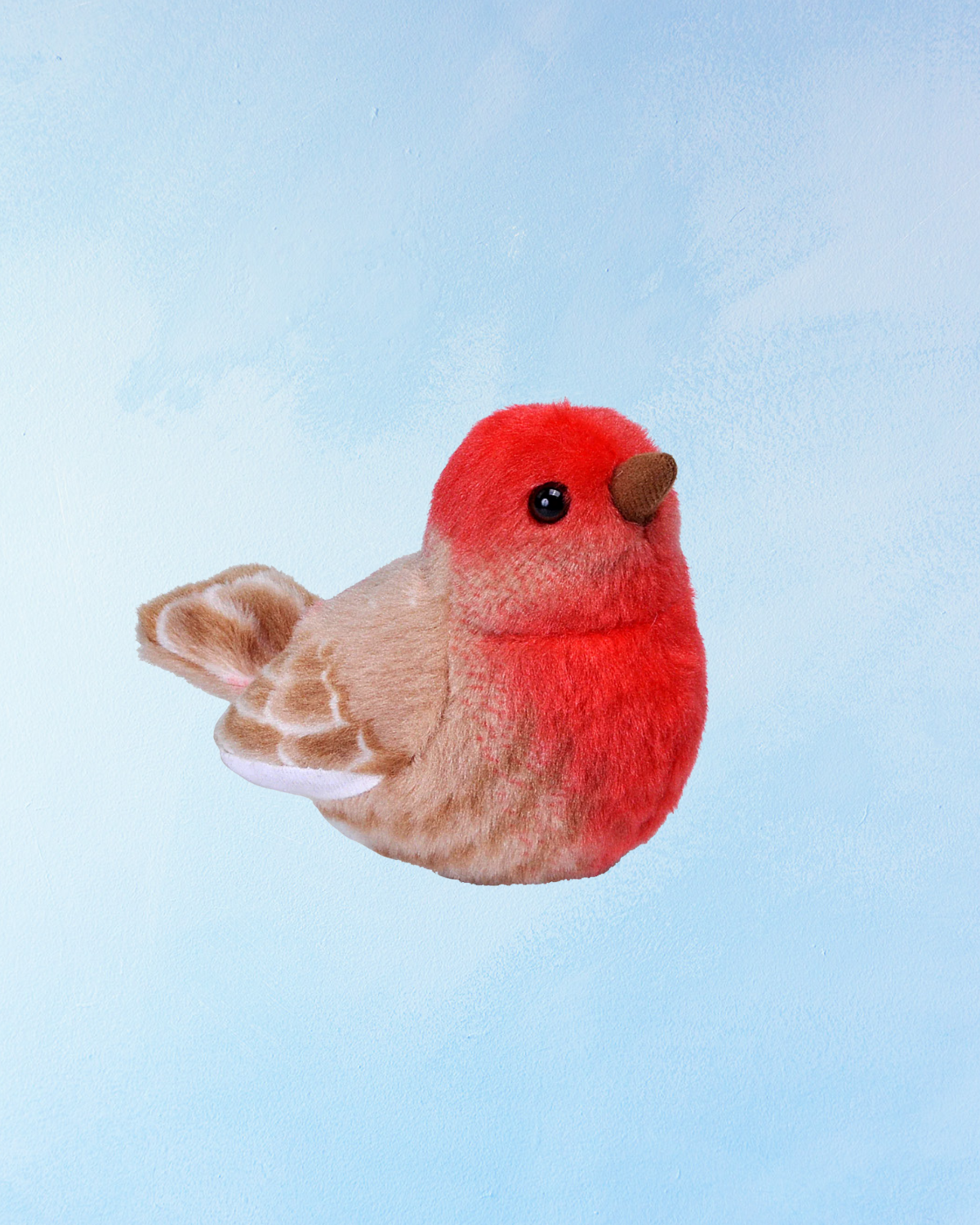 stuffed animal - singing house finch