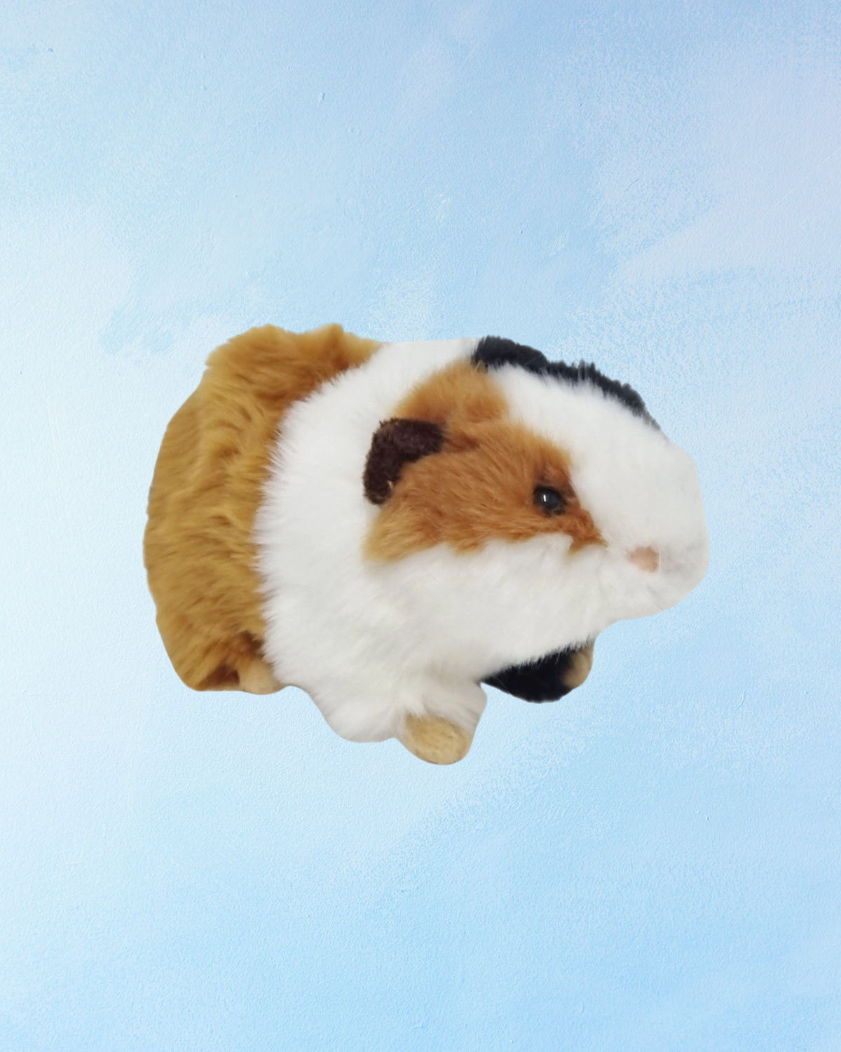 stuffed animal - "mocca" tri-colour guinea pig