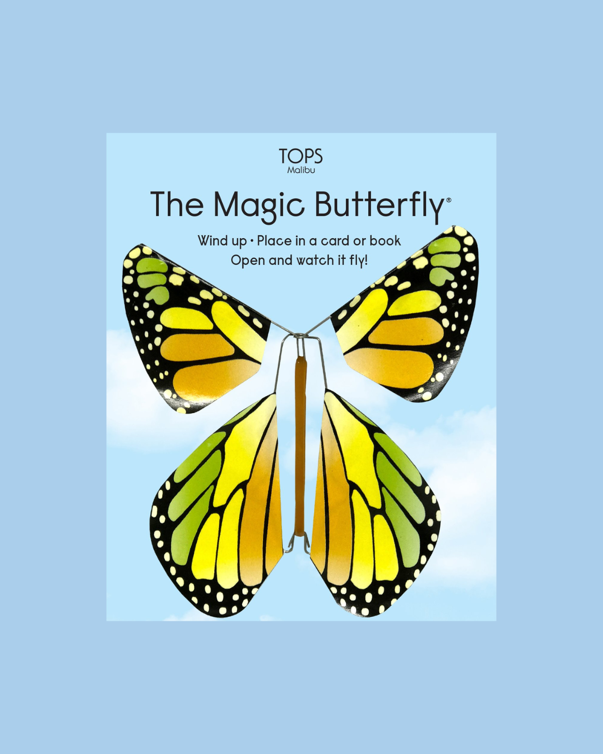 card surprise - magic butterfly