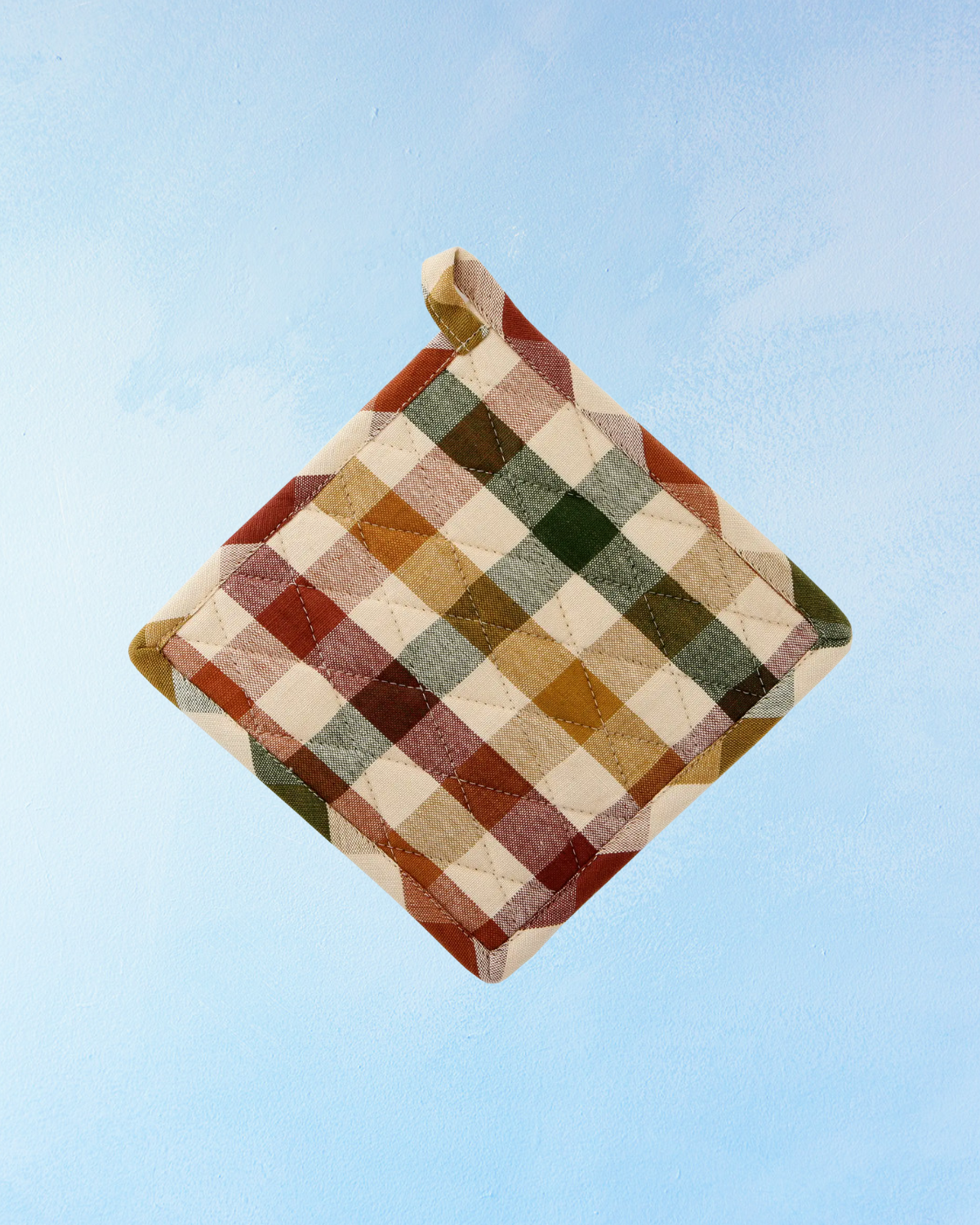 potholder - cambridge check