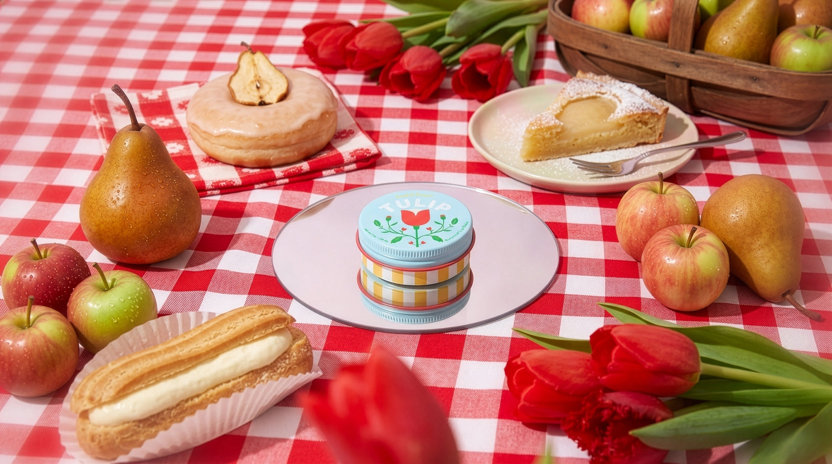 lip balm - tulip & chamomile