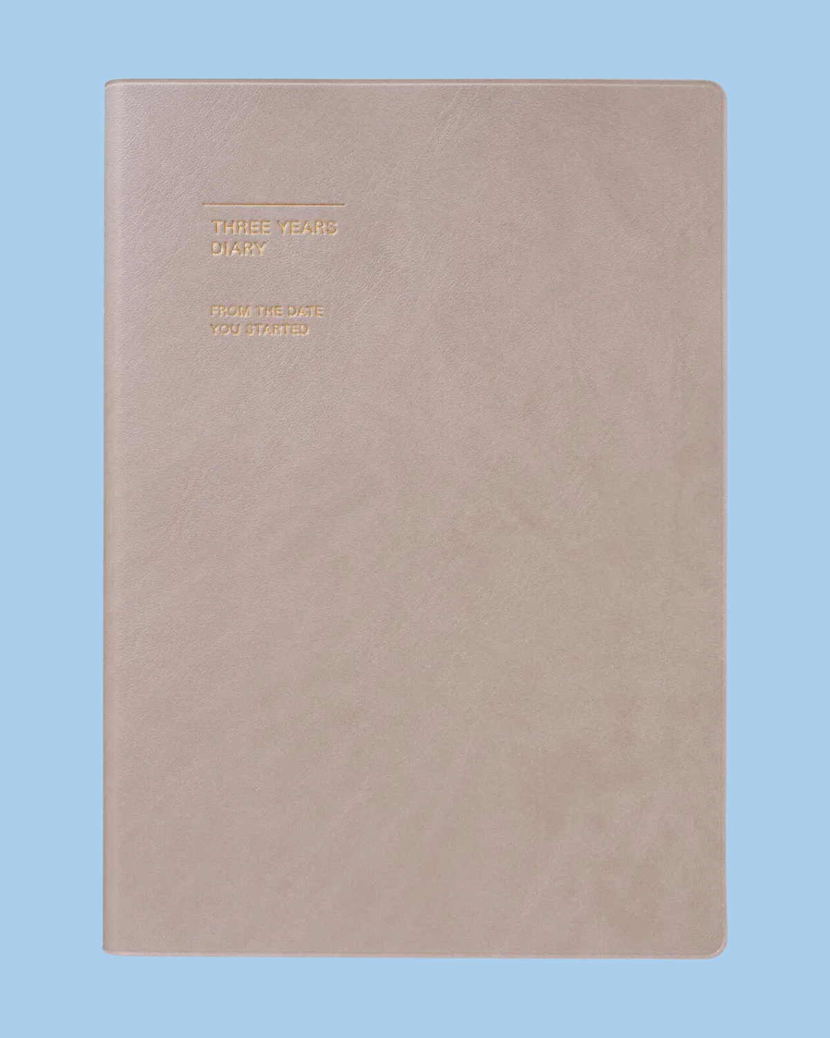 notebook - three year diary/planner