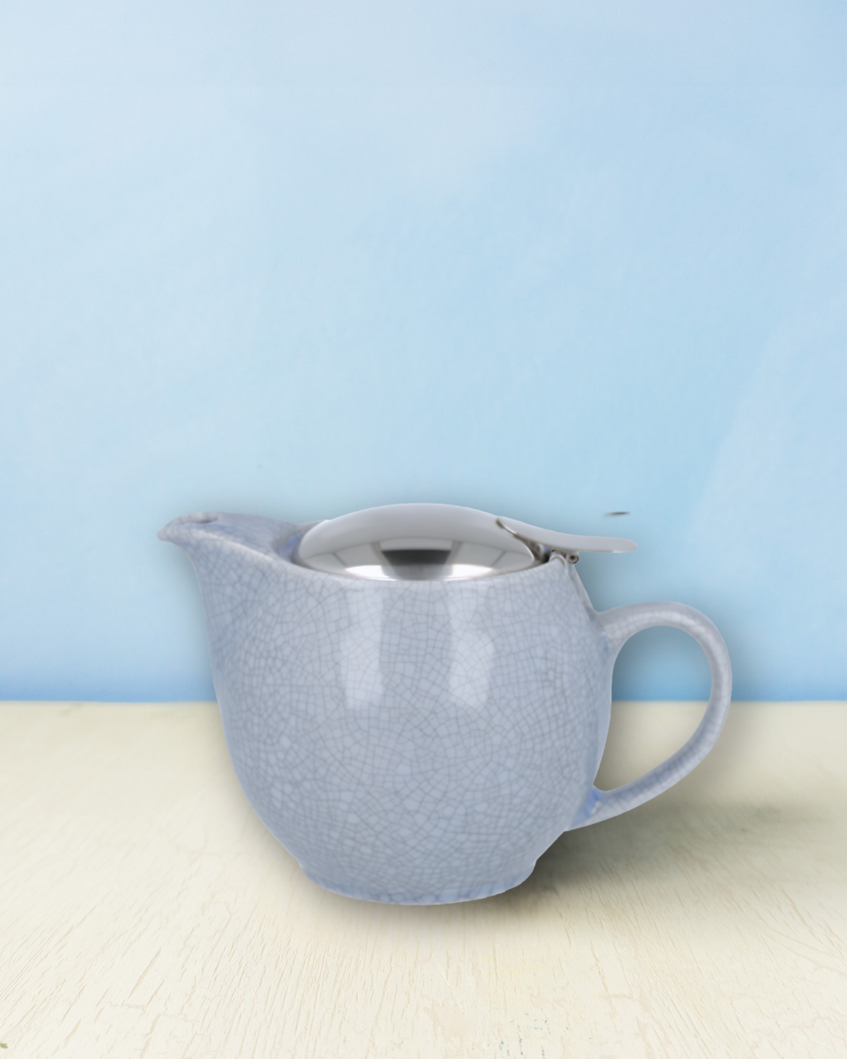 ceramic teapot - crackle lavender (multiple sizes)
