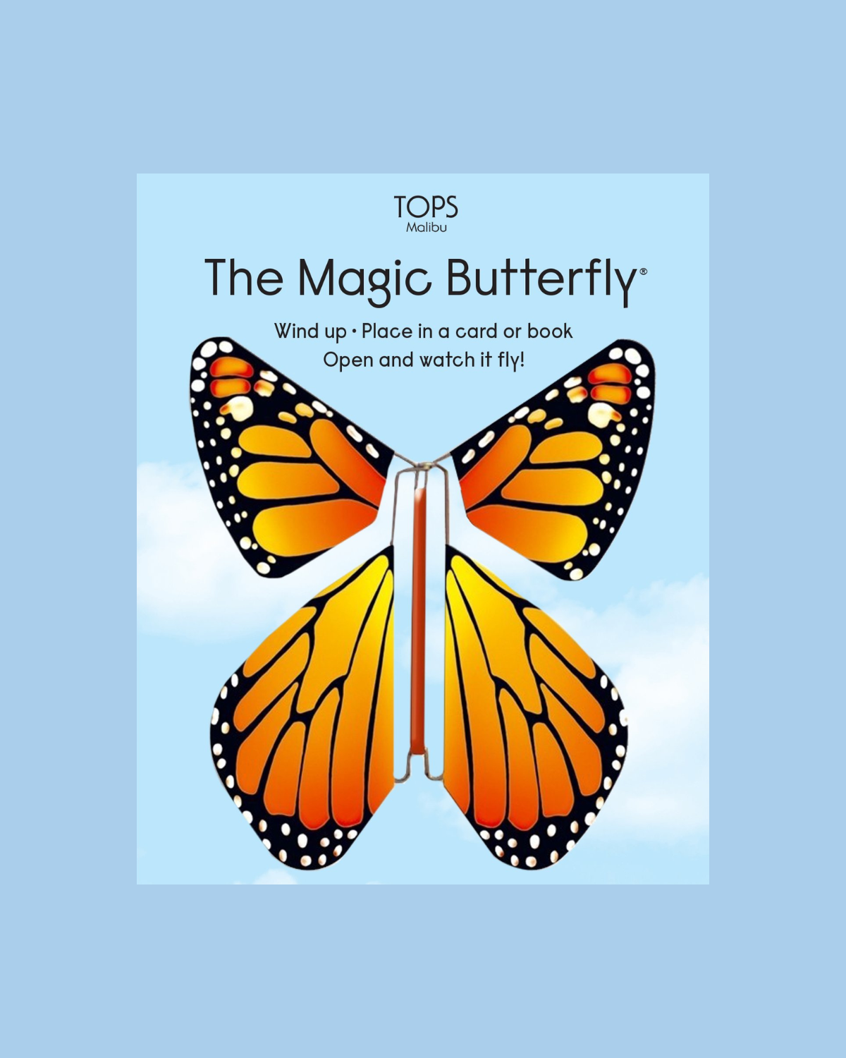 card surprise - magic butterfly